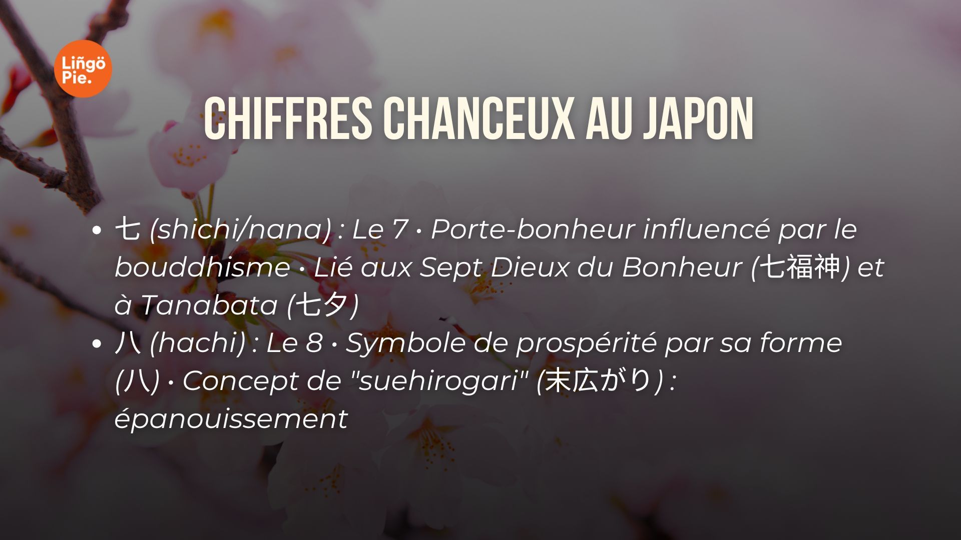 Quel Est Le Chiffre Porte-Bonheur Du Japon ?